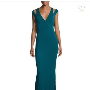 ABS Cutout Jersey Gown
